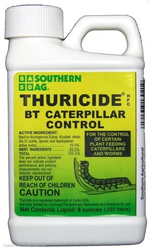 Thuricide® BT Organic Caterpillar Control, 8 oz. Bottle