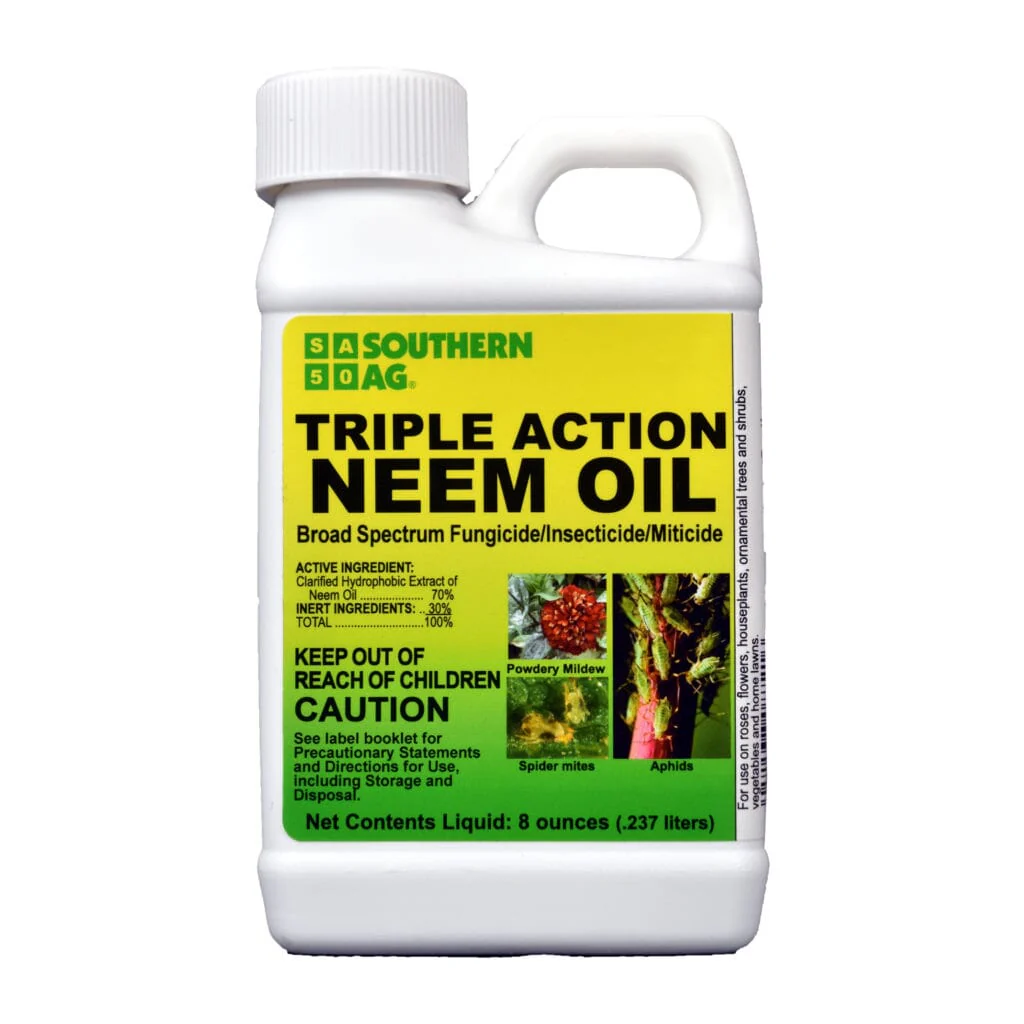 Triple Action Neem Oil, Broad Spectrum Fungicide | Insecticide | Miticide